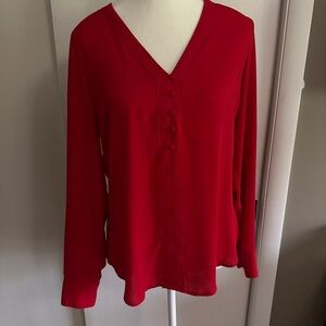 Express Red Blouse